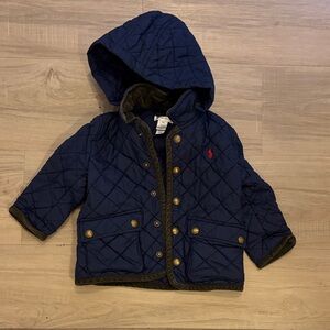 Polo by Ralph Lauren Kids Navy Puffer Jacket